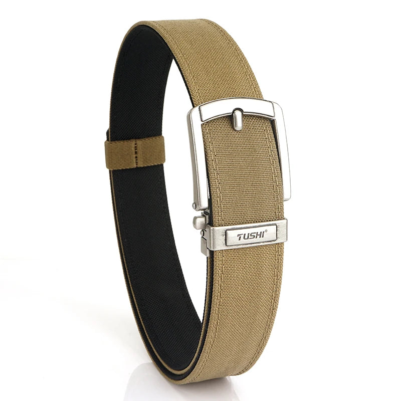 VATLY Rigid Tactical Gürtel Herren Nylon Metall-Schnalle Duty Casual