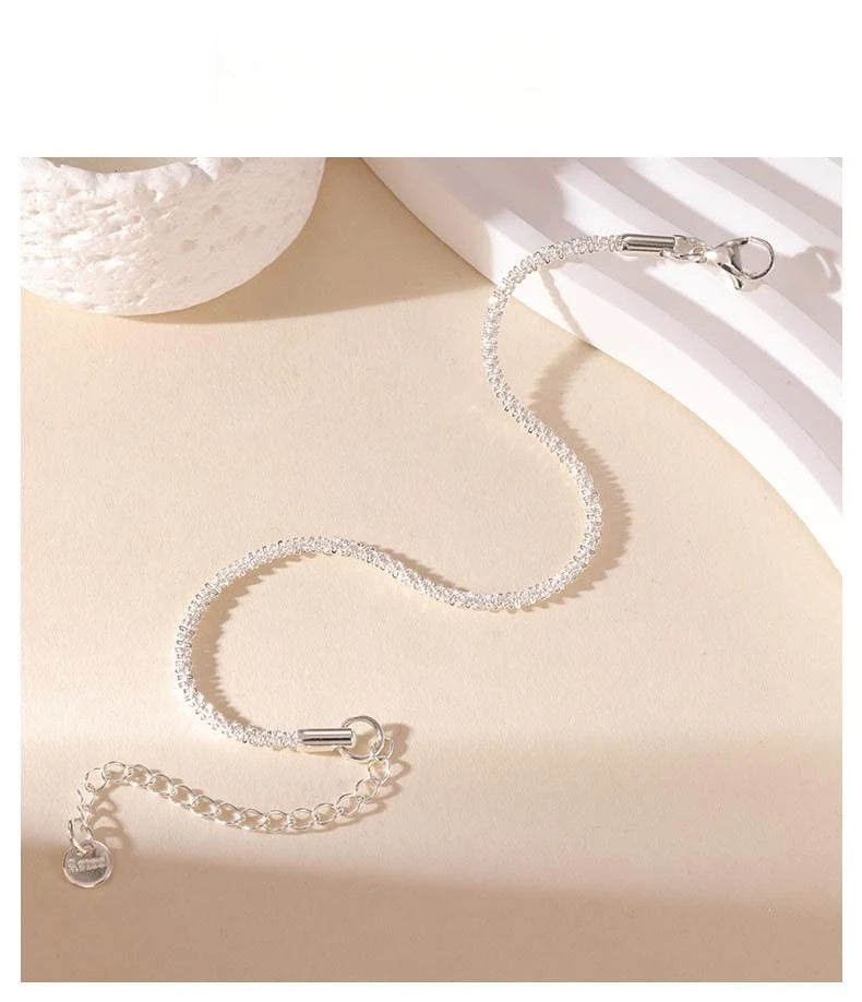 Damen-Kettenarmband funkelnd aus Edelstahl