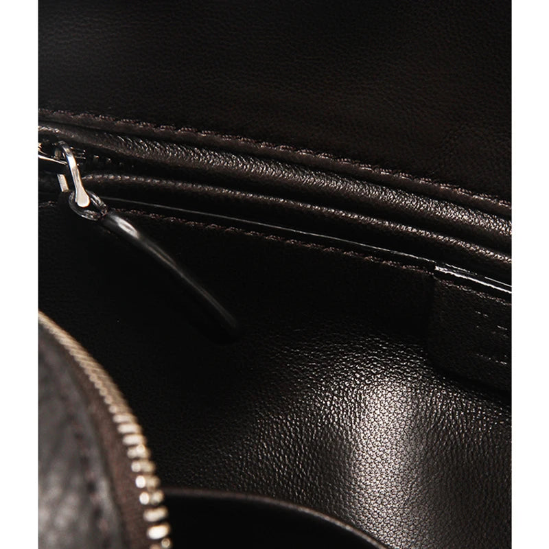Kalbsleder Top-Handle Handtasche | Minimalistisch