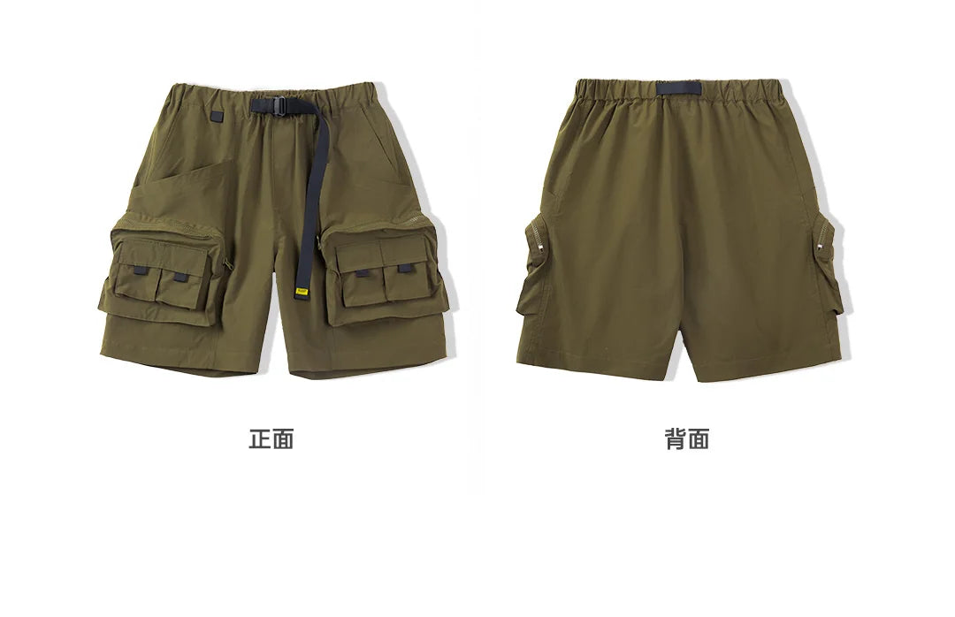 Herren Taktische Shorts für den Sommer mit vielen Taschen und verstellbarer Taille