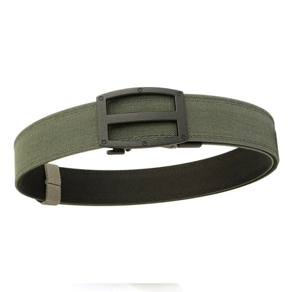 Herren-Taktischer Gürtel aus Nylon mit Automatik-Schnalle für Alltag und Outdoor in Blau