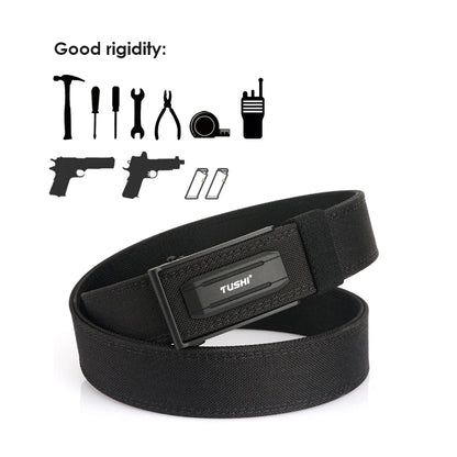 VATLY Stylischer Tactical Gürtel Herren Nylon Rigid Military Stiff