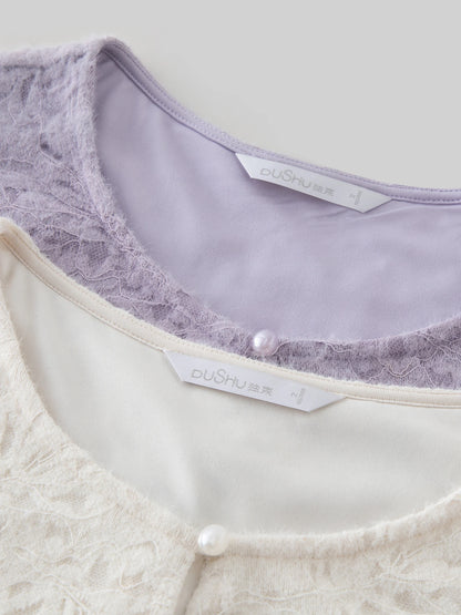 Damen-Sommer-T-Shirt aus Baumwolle mit quadratischem Ausschnitt und abgerundetem Saum – ideal fürs Büro