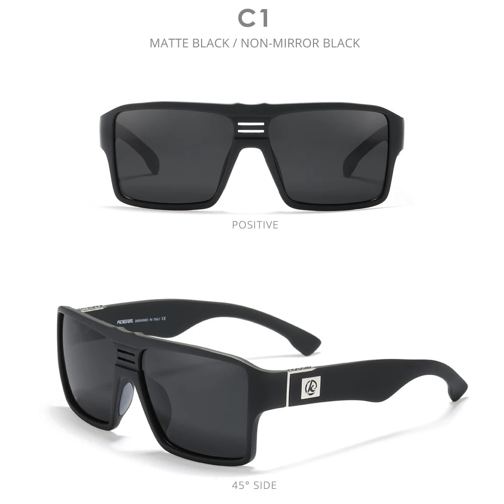 Sonnenbrille quadratisch polarisiert schlagfest antireflektierend Cat.3 Herren