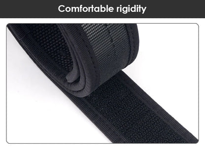 Herren-Gürtel Aus Nylon Mit Klettverschluss Breite 3,8 cm Verstellbare Länge 95-135 cm