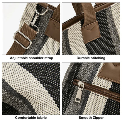 Damen Shoulder Bag aus Fabric Casual Large Capacity Tote Bag