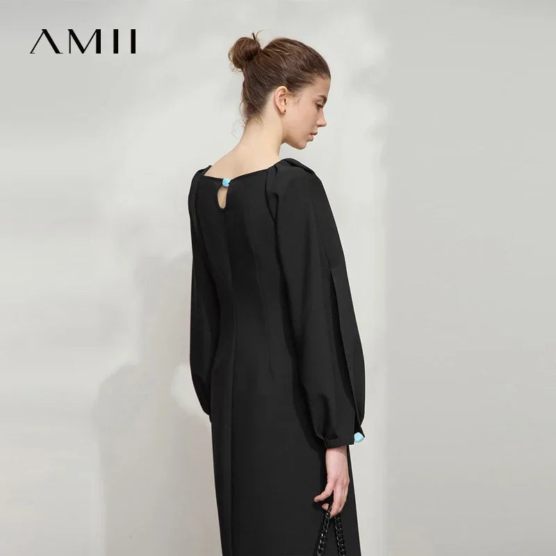 Elegantes Damenkleid Figurformend Slim Schnitt Büro Anlass