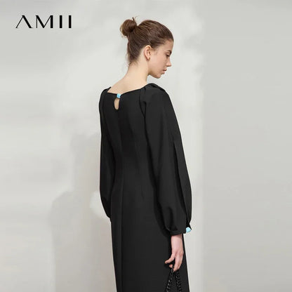 Elegantes Damenkleid Figurformend Slim Schnitt Büro Anlass