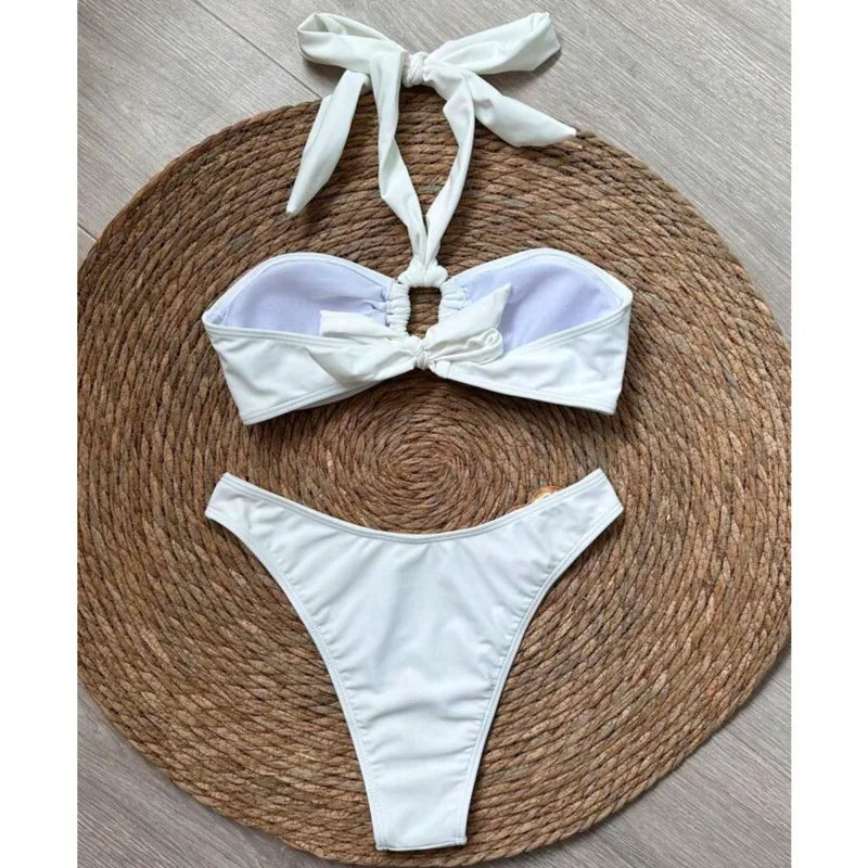 Sexy Push-Up-Bikini-Set für Damen – Brasilianischer Stil