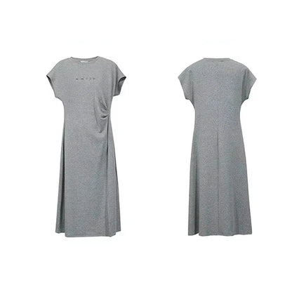 Elegantes Damen Midikleid Mit Stretch Und Strass Detail