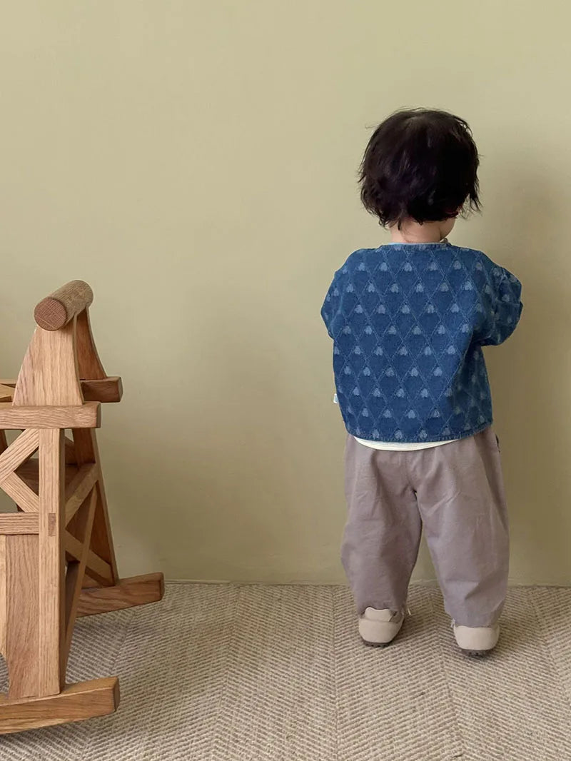 Kinder Casual Hosen aus Denim in Blau für Jungen im Herbst