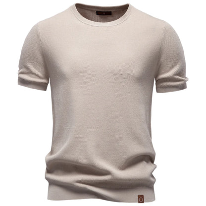 Atmungsaktives Herren Tshirt Aus Kühlender Eisseide Für Den Sommer