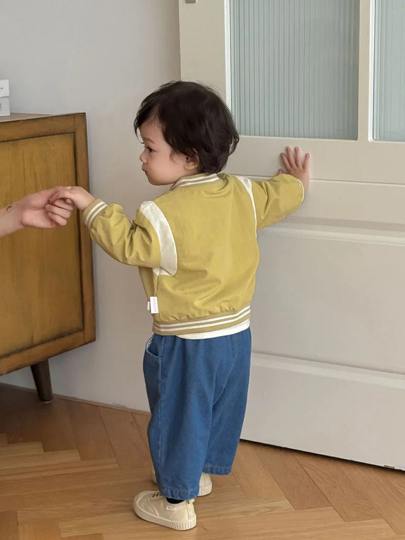 Kinder Casual Hosen aus Denim in Blau für Jungen im Herbst