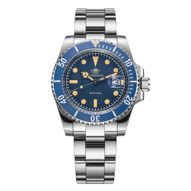 41mm Herren Quarzuhr Business 200m wasserdicht Mineralglas japanisches Werk Leuchtzeiger
