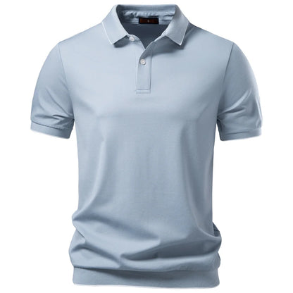 Premium Herren Poloshirt Kühl Atmungsaktiv Old Money Sommer