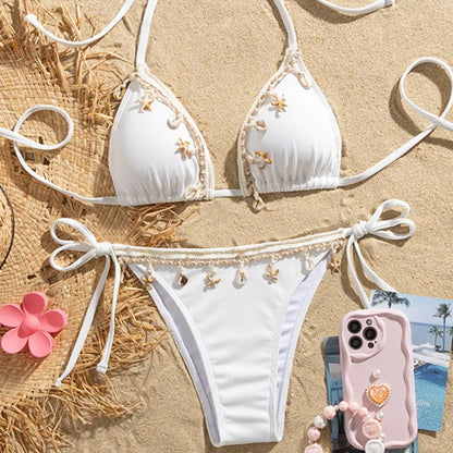 Sexy Bikini-Set für Damen mit Push-up-Effekt – ideal für Strand und Pool