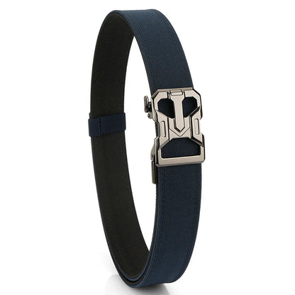 VATLY Rigid Hosen-Gürtel Herren Zinklegierung Automatik-Schnalle Tactical Jagd