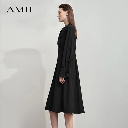 Elegantes Abendkleid Mit Schnürung Für Büro Und Gala