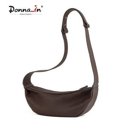Kalbsleder Hobo-Tasche Crossbody Für Damen