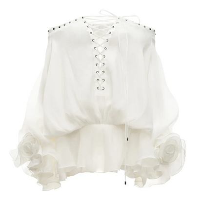 Elegantes Damen-Zweiteiler-Set mit Pailletten, langärmligem Oberteil und hoch taillierter, gerader Hose – schickes Outfit für besondere Anlässe.