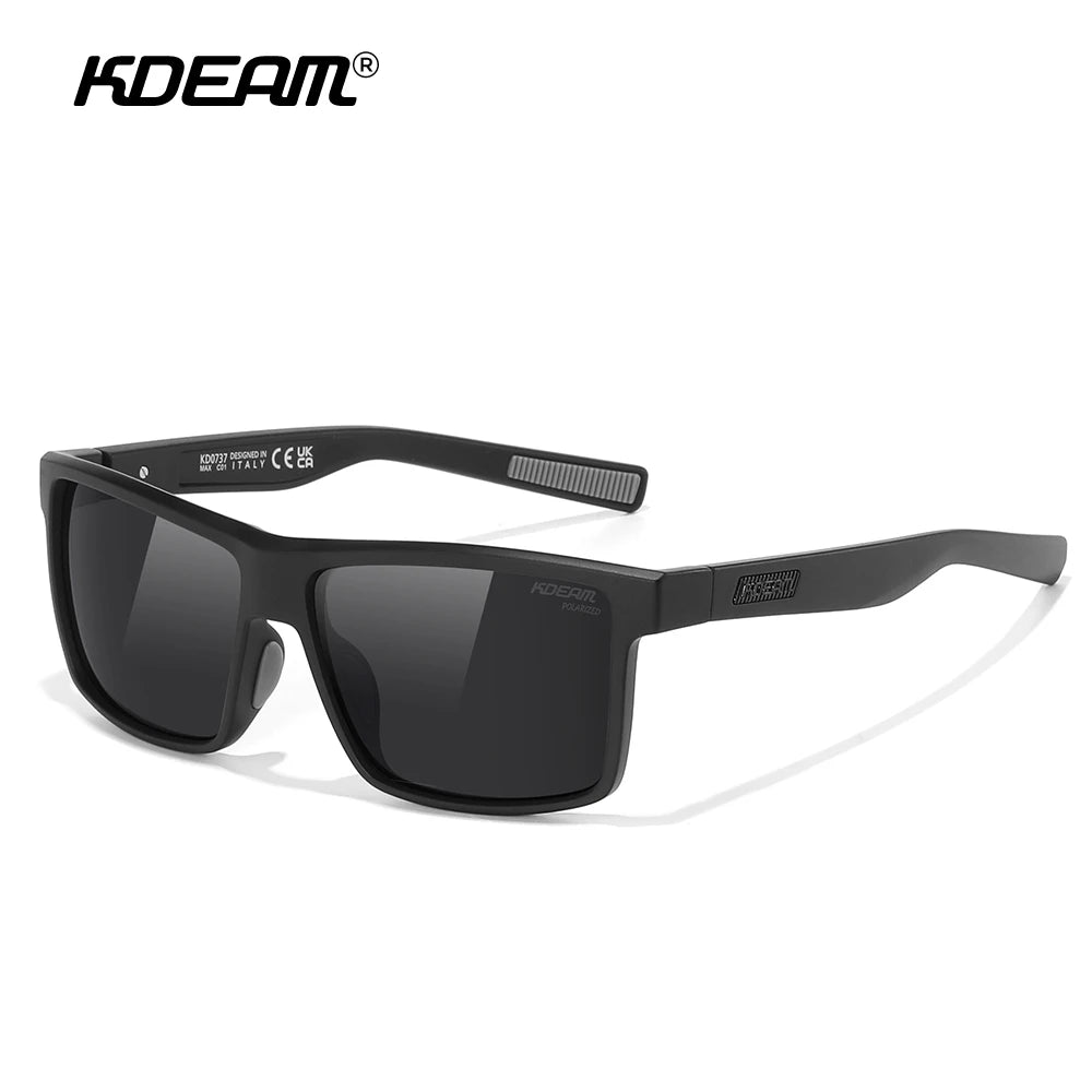 Sonnenbrille übergroß TR90 polarisiert 160mm Etui Herren XL