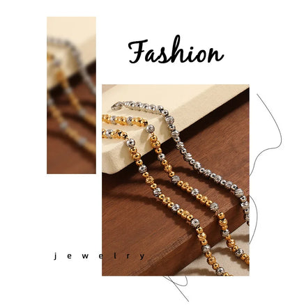 Damen-Armband Perlen zweifarbig