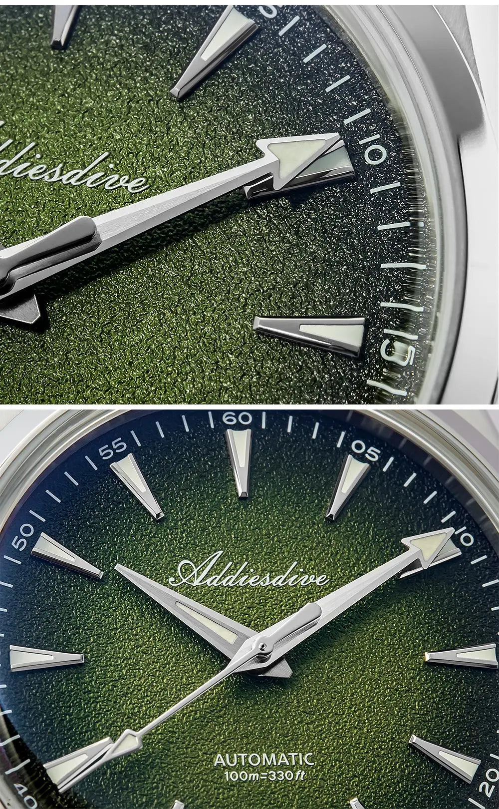 Herren-Automatikuhr mit Bubble-Glas und 8215-Automatikwerk