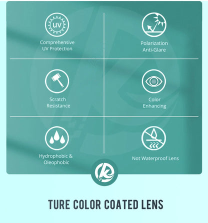 Sonnenbrille Rechteck polarisiert UV400 Beschichtung Herren