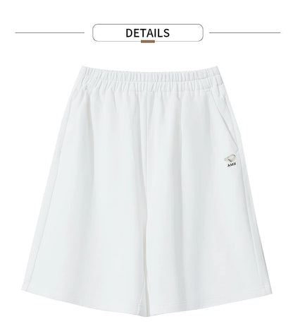 Damen Shorts aus leichtem Nylon-Baumwoll-Mix mit elastischer Taille und Taschen