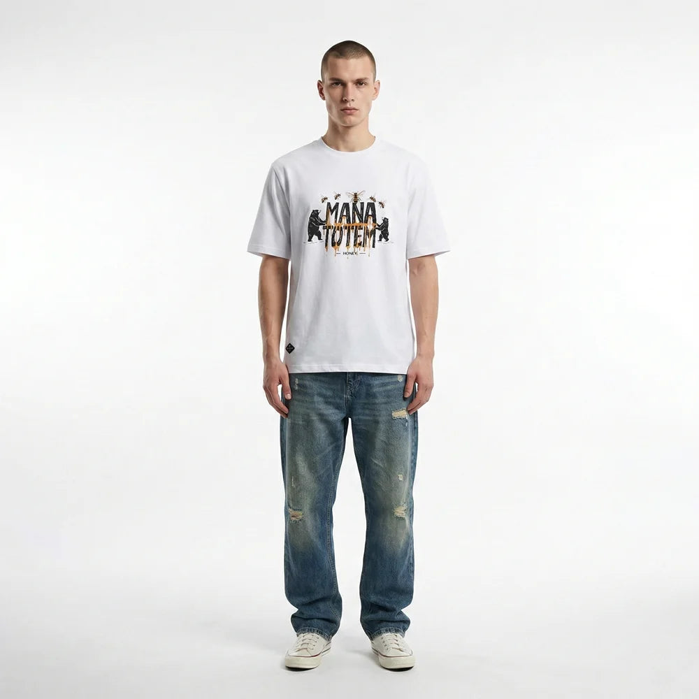 Herren Sommer T-Shirt Aus Atmungsaktiver Baumwolle Für Leichten Tragekomfort