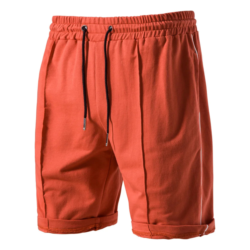 Männer Jogginghose Shorts aus 100 Prozent Baumwolle für Casual Sport und Fitness