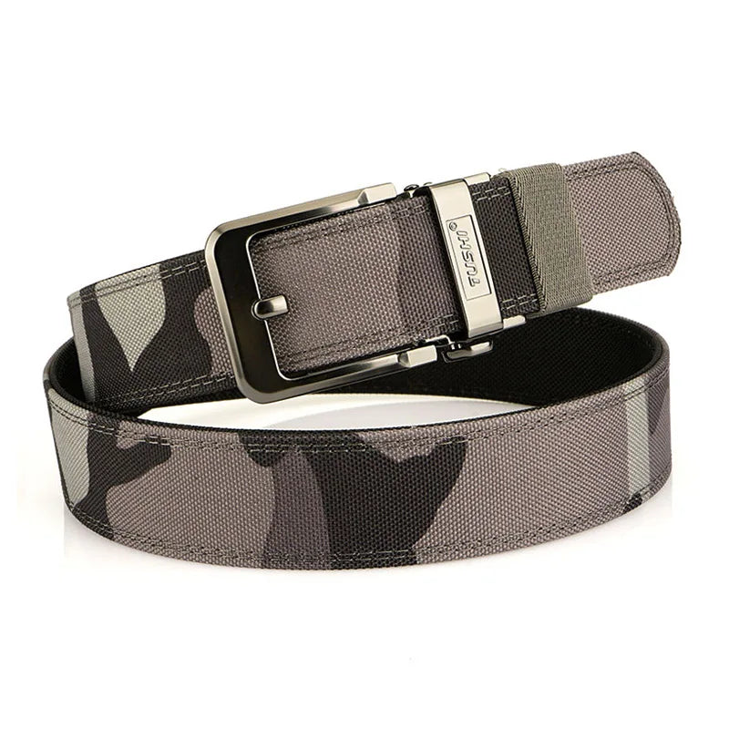 Herren-Taktischer Gürtel 3,8 cm Breite Aus Nylon 1100D mit Zinklegierungs-Schnalle