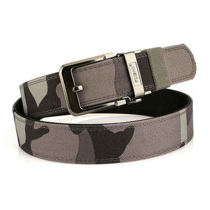 Herren-Taktischer Gürtel 3,8 cm Breite Aus Nylon 1100D mit Zinklegierungs-Schnalle