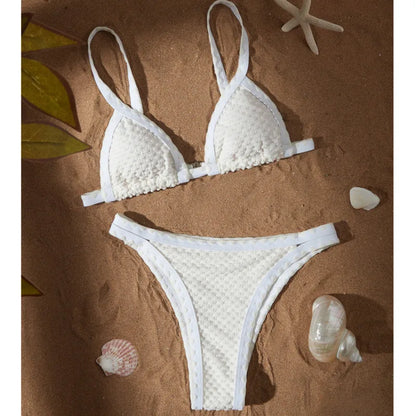 Sexy Bikini-Set in Pink mit Push-up-Effekt – Perfekt für Strand und Pool