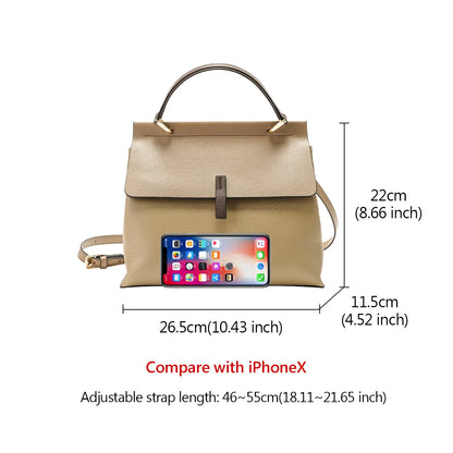 Office Damen Handtasche aus Kuhleder
