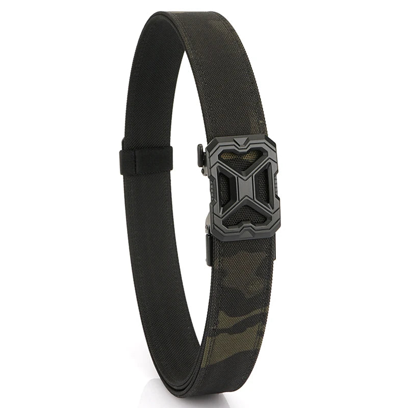 VATLY Tactical Gürtel Einheitsgröße Nylon Automatik-Schnalle Rigid