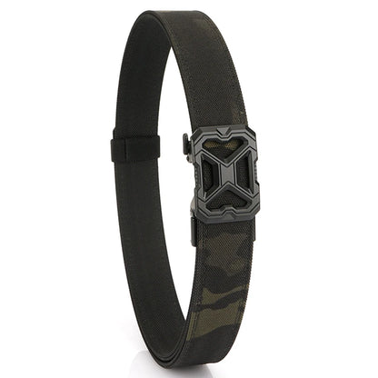 VATLY Tactical Gürtel Einheitsgröße Nylon Automatik-Schnalle Rigid