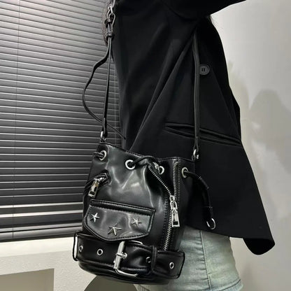 Damen-Umhängetasche mit Top-Griff und Vintage Dumpling-Stil mit Handyfach ideal für Abendgarderobe