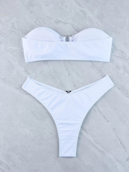 Sexy Bikini-Set für Damen mit brasilianischem Schnitt – ideal für Strand und Pool