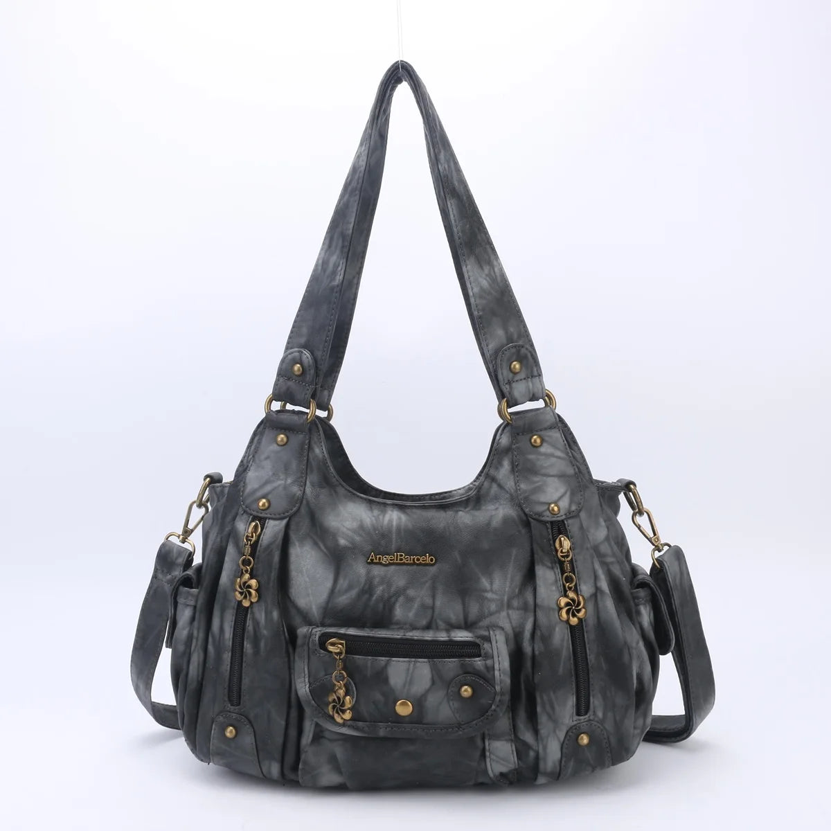 Damen-Handtasche Aus PU-Leder Mit Leopardenmuster Und Top-Handle-Design Für Alltag