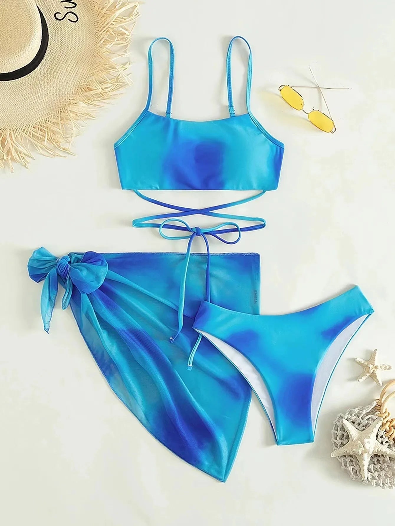 Sexy Push-Up-Bikini-Set für Damen – Brasilianischer Stil für Strand und Pool