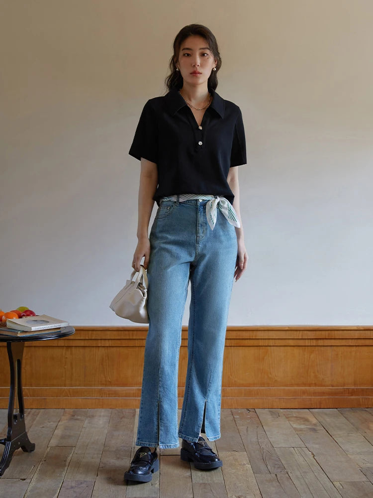 Lässiges Plus-Size-Set aus lockerem Shirt und Shorts für den Sommer – ideal als bequeme Freizeitkleidung im Y2K-Stil.