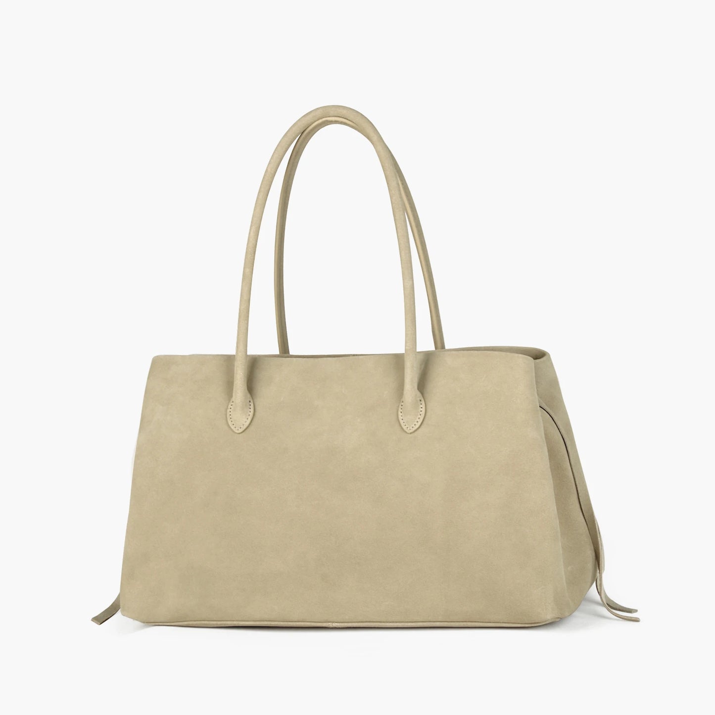 Wildleder-Tote | Große Damen-Handtasche Zum Pendeln