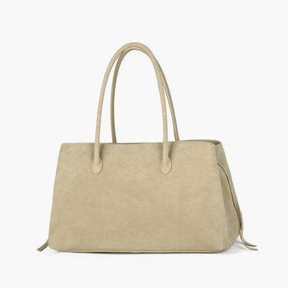 Wildleder-Tote | Große Damen-Handtasche Zum Pendeln