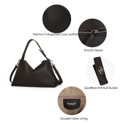Leder-Tote Vollnarbenleder | Vielseitige Damenhandtasche