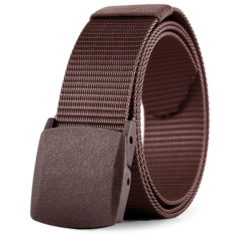 Herren Tactical Nylon-Gürtel 3,8 cm Canvas Military Outdoor 125 cm