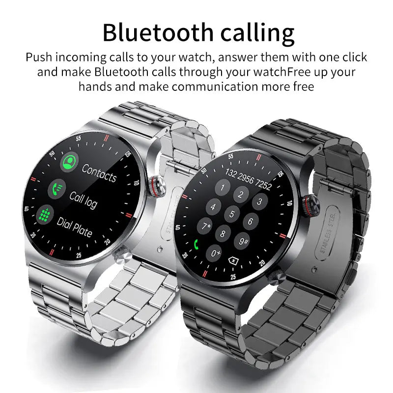 Männer Smart Uhr mit Bluetooth Anruf und wasserdichtem Sport Armband
