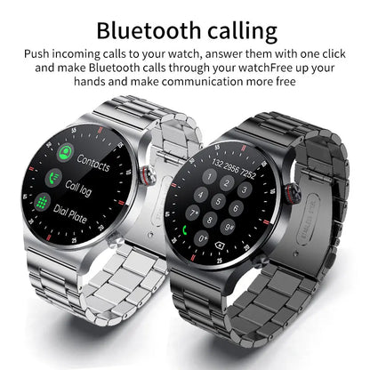 Männer Smart Uhr mit Bluetooth Anruf und wasserdichtem Sport Armband