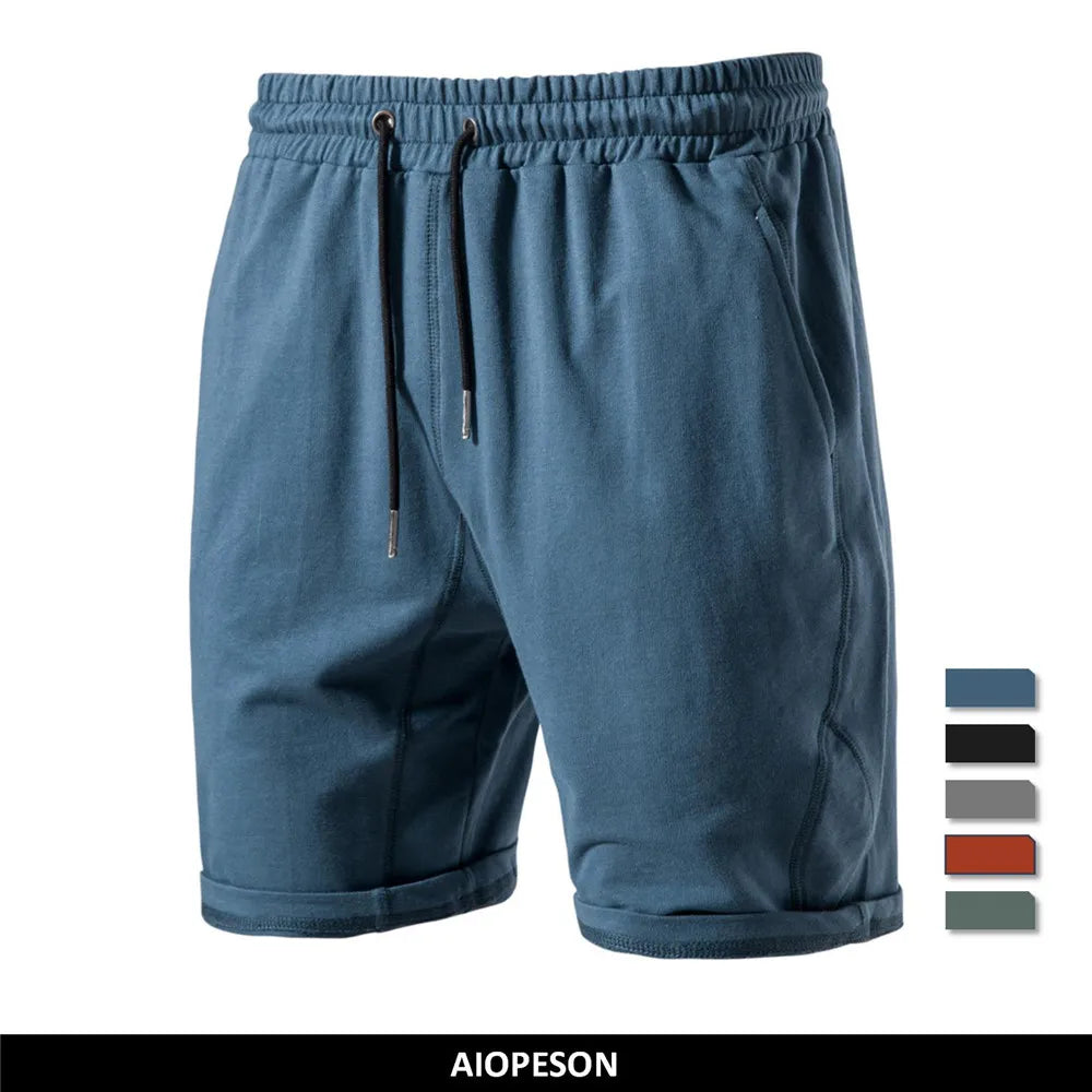 Männer Jogginghose Shorts aus 100 Prozent Baumwolle für Casual Sport und Fitness
