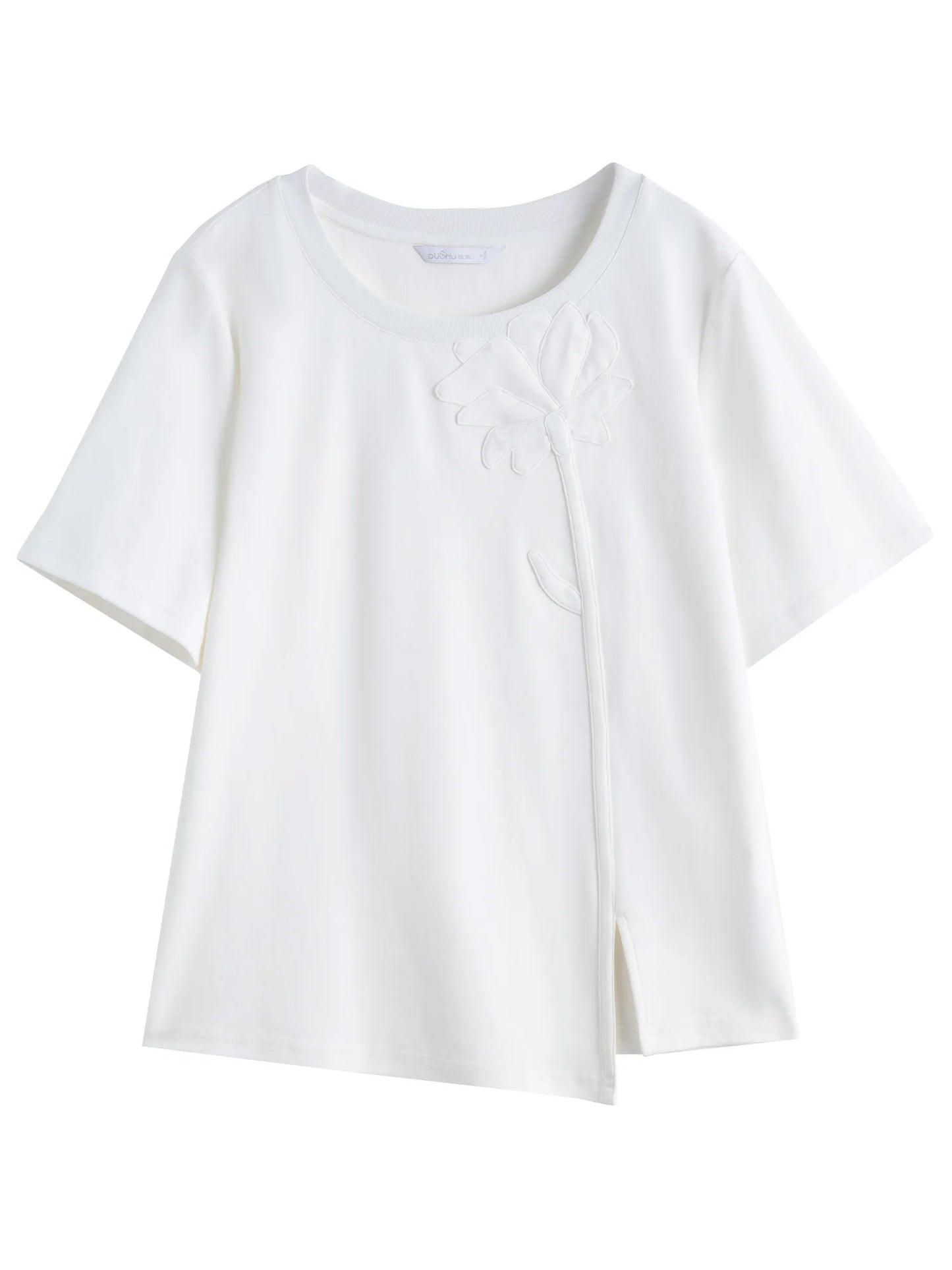 Damen-Polo-Shirt mit Kontrastdesign aus Baumwolle – Beige, Kurzarm, ideal fürs Büro im Sommer